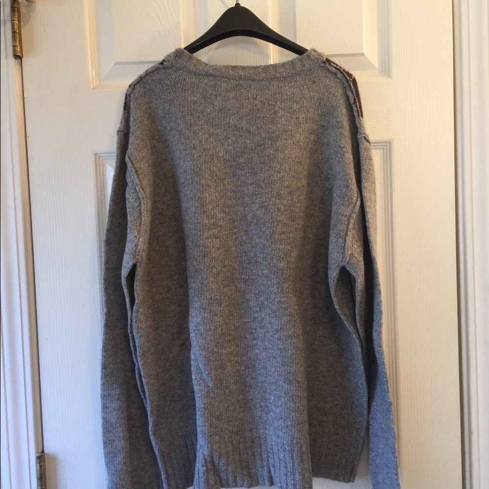 NWT RG512 Men’s Gray sweater Argyle pattern - Picture 3 of 7